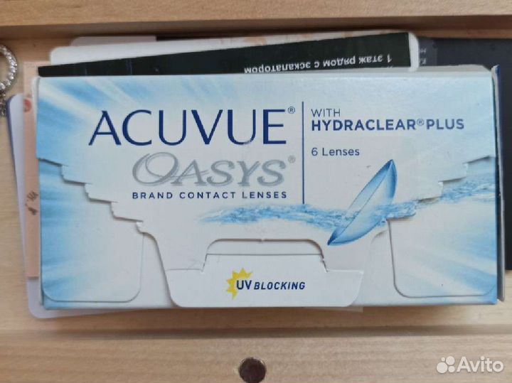 Линзы контактные acuvue oasys двухнедельные