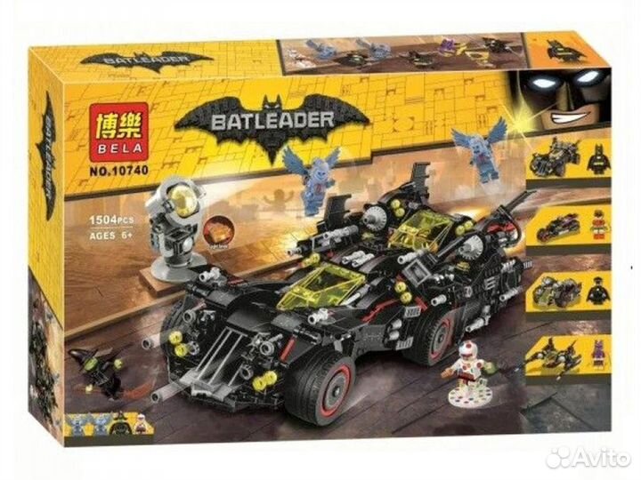 Конструктор bela 10740 Крутой Бэтмобиль