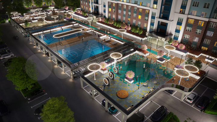 2-к. квартира, 64,8 м², 6/25 эт.