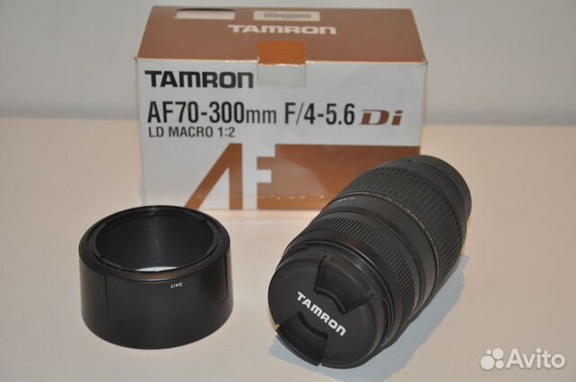 Объектив tamron AF70-300 F/4-5.6 Di LD macro 1:2