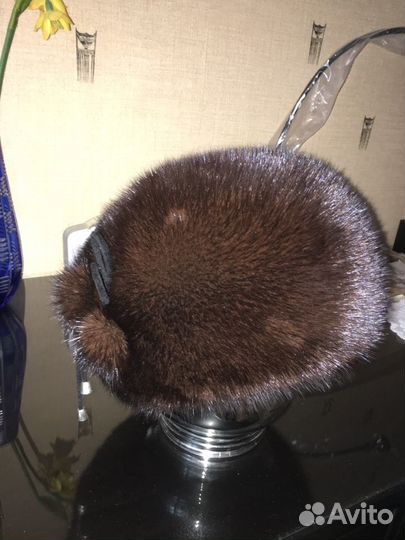 Берет норковый