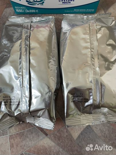 Детская молочная смесь нан