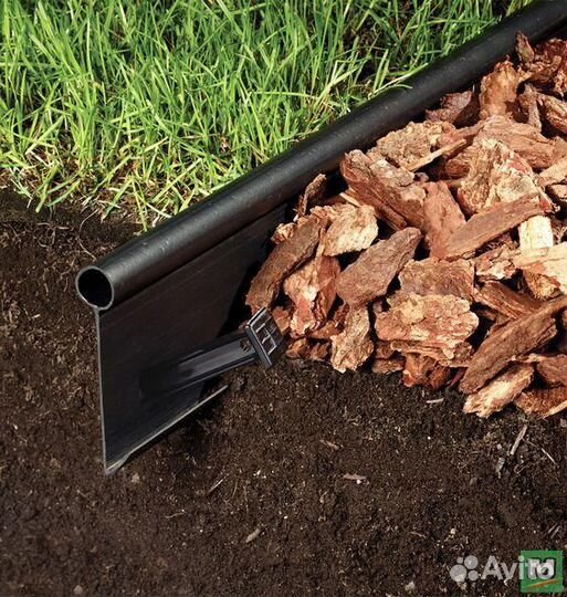 Бордюр садовый пластиковый