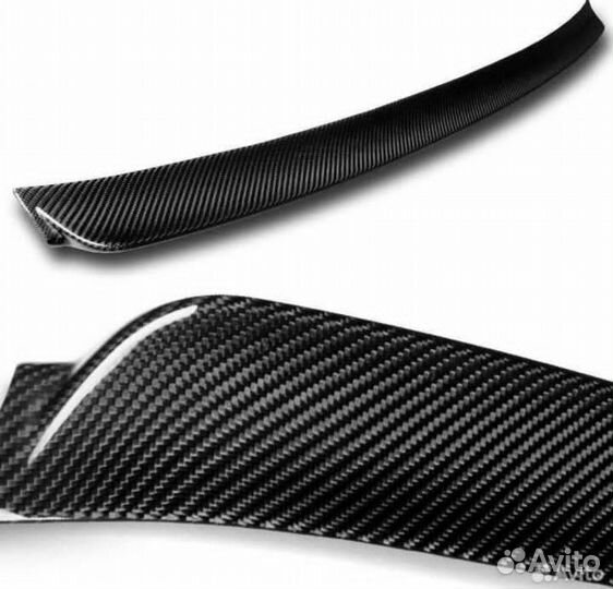 Спойлер багажника BMW E46 4dr карбон