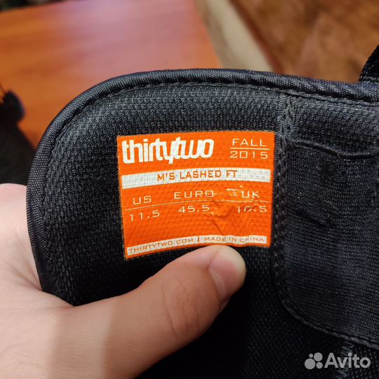 Сноубордические ботинки 32 thirtytwo Lashed 11.5