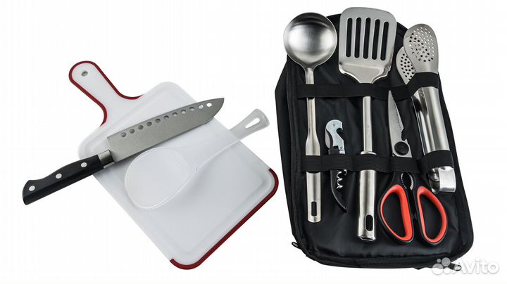 Походный столовый набор 9-в-1