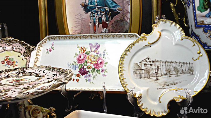 Тарелка.19 век.Франция.Haviland.Лимож