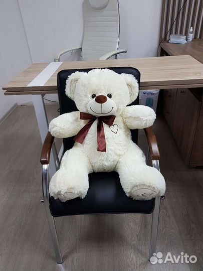 Плюшевый мишка 80см, есть доставка