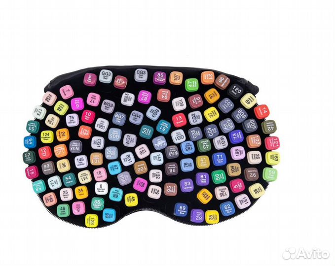 Набор маркеров для скетчинга в сумке 120 цветов