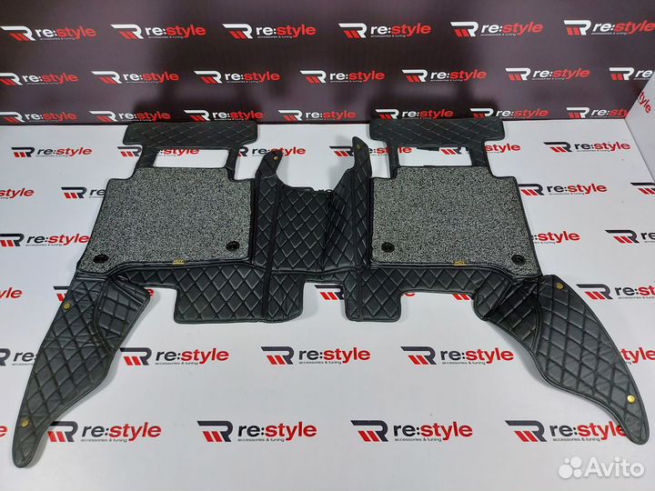 Ковры салона 3D Nissan Patrol 62 Правый руль