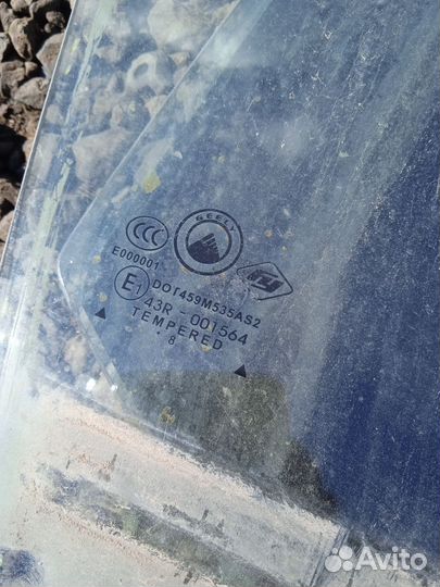 Стекло боковое Geely FC Vision