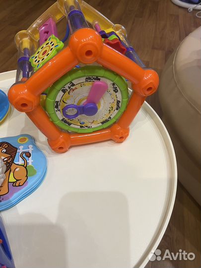 Развивающие игрушки (бизикуб, сортер, грызунки