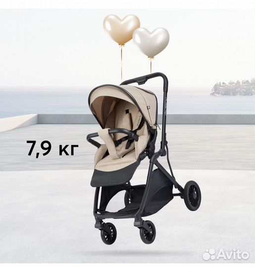 Прогулочная коляска новая Happy Baby