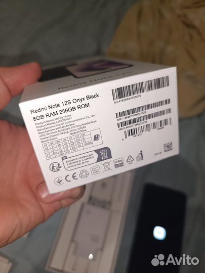 Телефон Xiaomi redmi note 12s