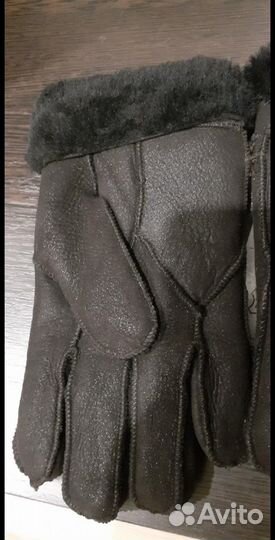 Перчатки женские кожаные новые
