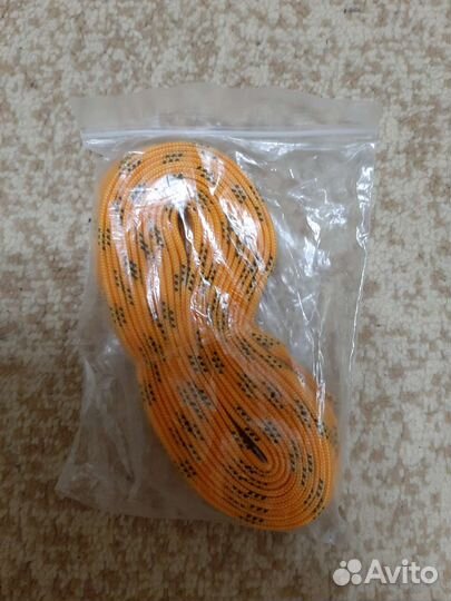 Шнурки хоккейные с пропиткой для коньков