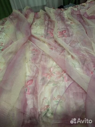 Комплект шторы и тюль