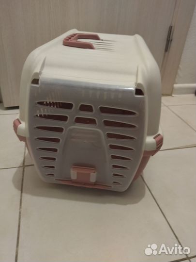 Переноска для животных пластиковая