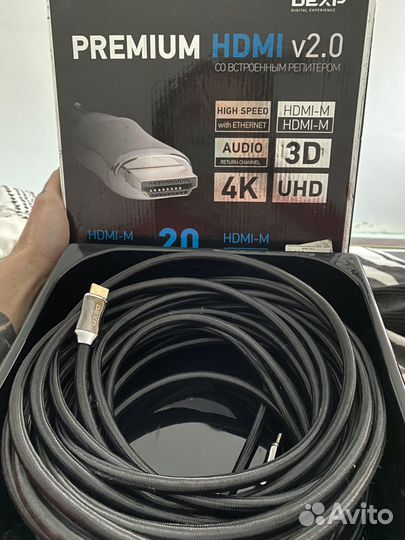 Hdmi - hdmi dexp 20м