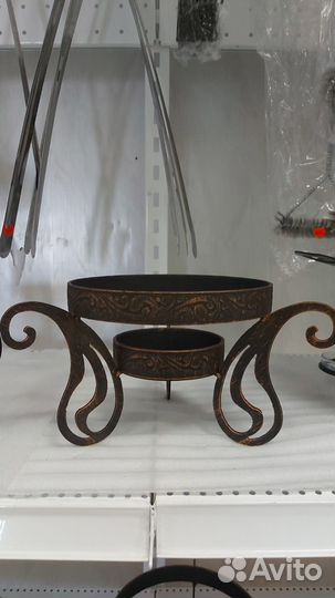 Подставка под Садж кованая с узором