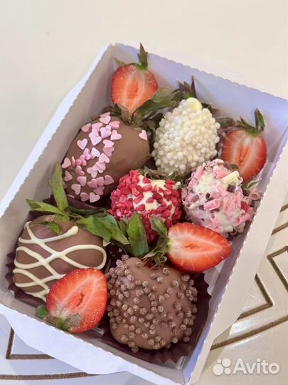 Клубника в бельгийском шоколаде