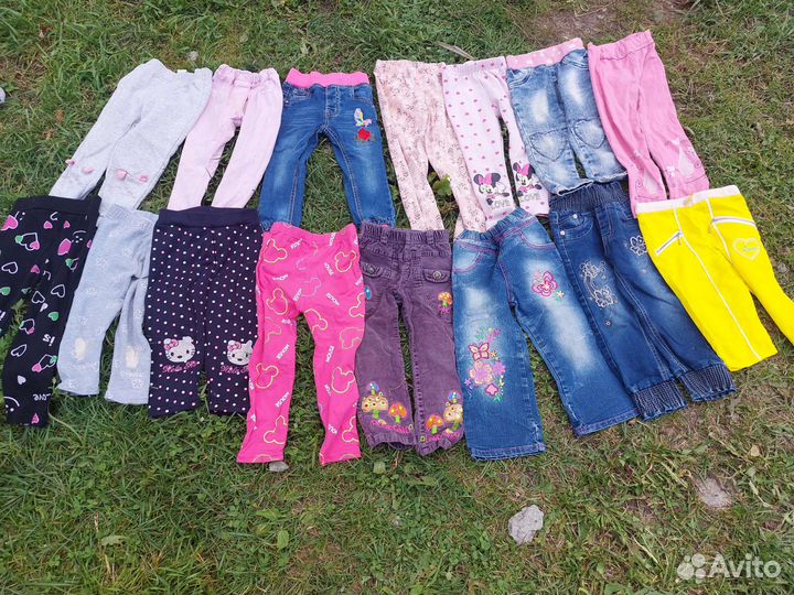 Лосины и джинсы на девочку