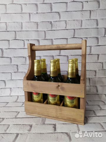 Деревянный ящик для пива