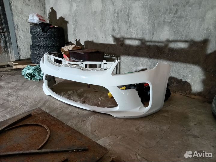 Бампер kia rio 2017