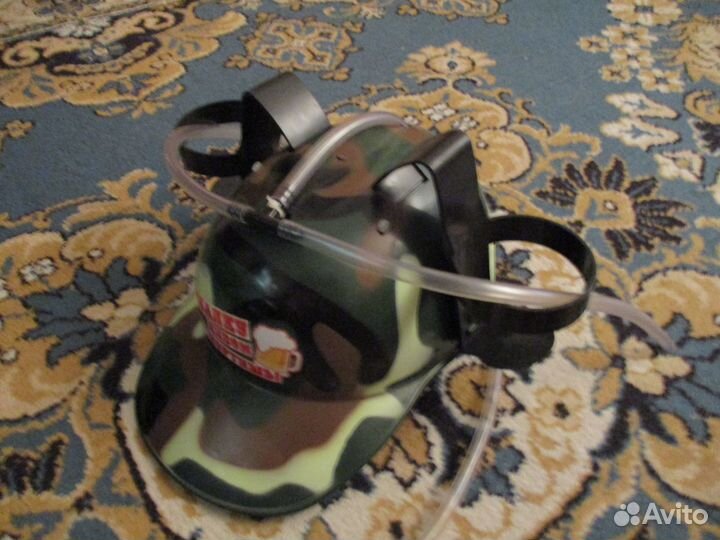 Каска под банки с пивом * Рыбалку