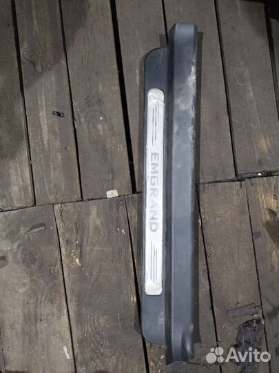 06801781 Накладка порога пер. лев. geely Emgrand