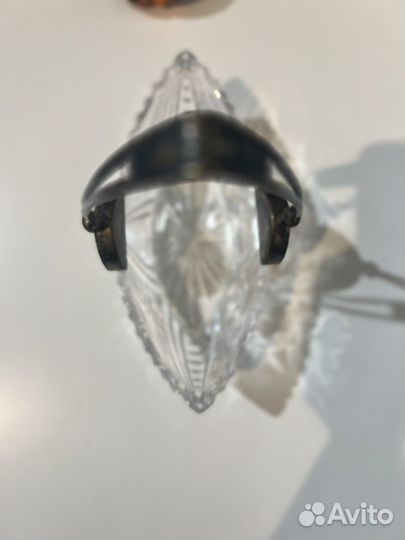 Хрустальная конфетница 