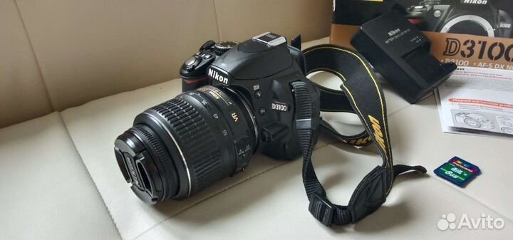 Зеркальный фотоаппарат Nikon D3100 18-55 VR KIT