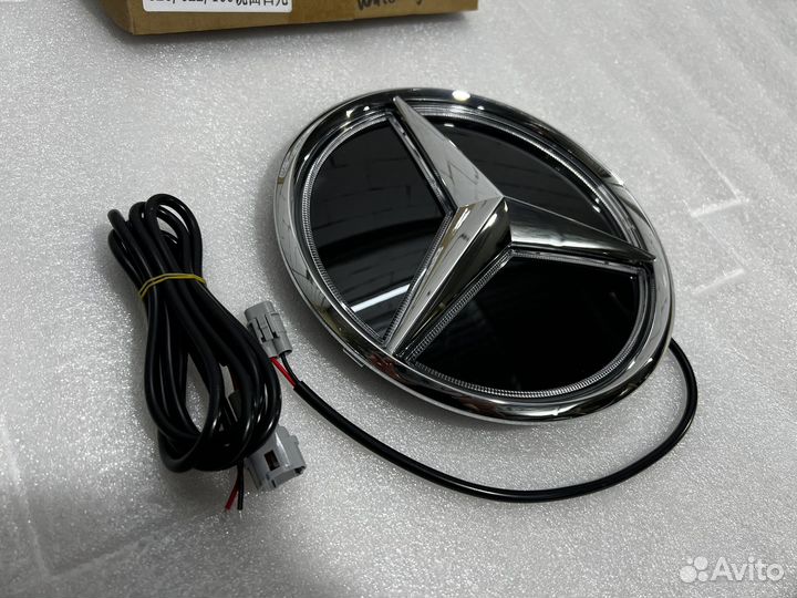 LED эмблема Mercedes GLE GLS w166