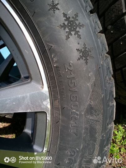 Колес в сборе 115/60/17