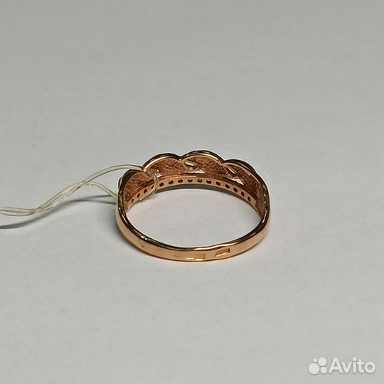 Золото кольцо 585 пр 1,01 гр