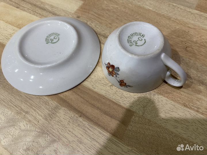 Набор детской фарфоровой посуды для коллекции