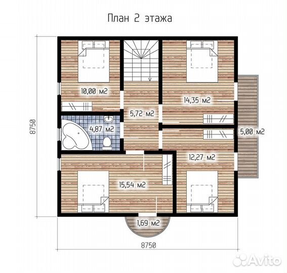 Дом из сип панелей Миккели под ключ от производите