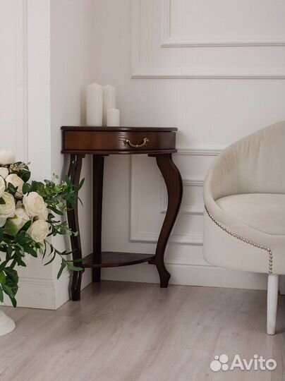 Консоль Угловая Элегант орех арт89352