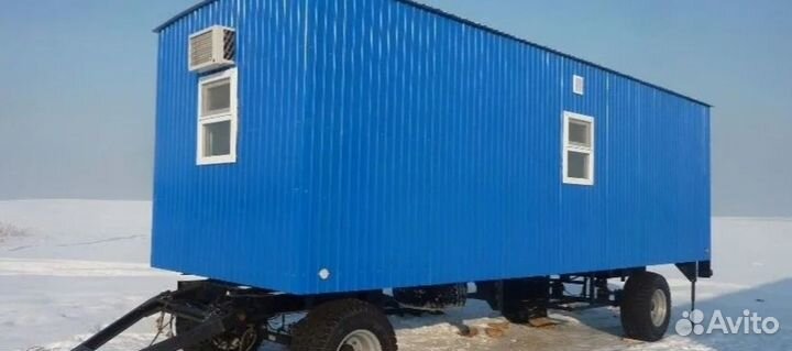 Вагончик на шасси 6*2,45м (нш-03)