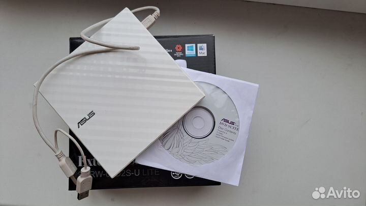 Оптический внешний привод Asus sdrw-08D2S-U Lite