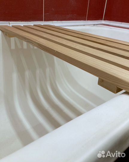 Сиденье для купания, сиденье для ванны деревянное