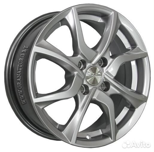 Скад Тулон 6x15 4x100 ET 48 Dia 54.1 (селена)