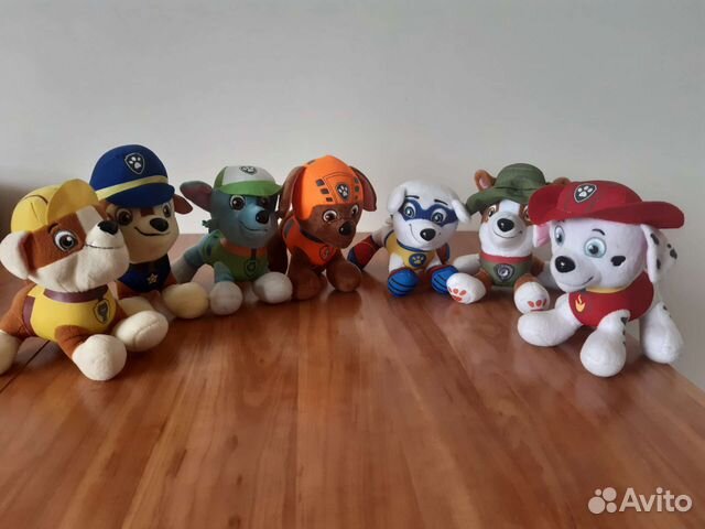 Щенячий патруль мягкие игрушки