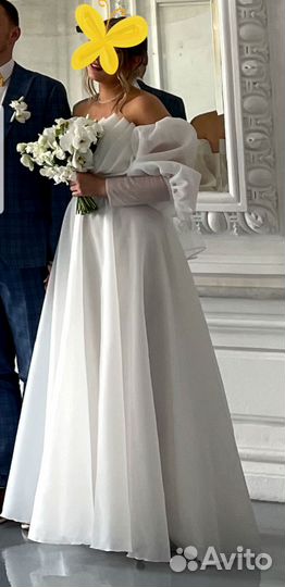 Свадебное платье 44-48