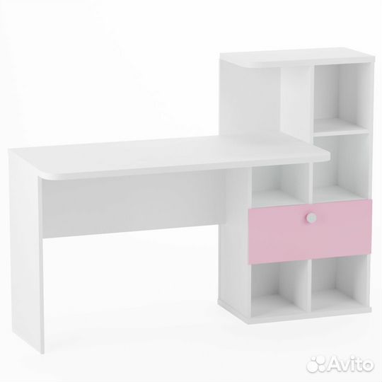 Письменный стол розовый