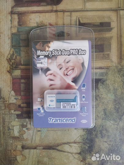Карта памяти memory stick PRO Duo