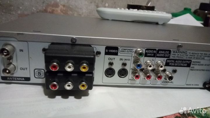 DVD рекордер,плеер sharp