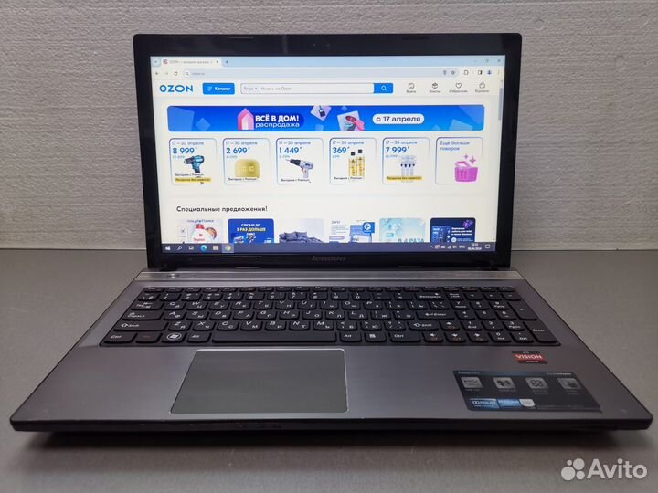 Ноутбук для игр и работы AMD + Radeon HD обмен