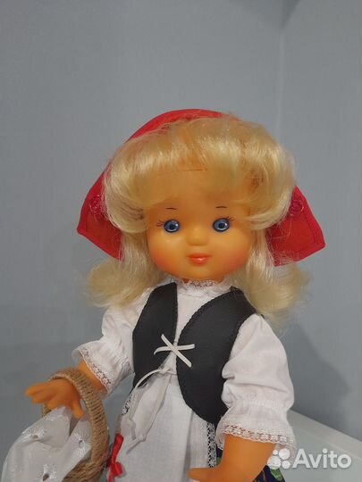 Кукла СССР Красная шапочка Звездочка