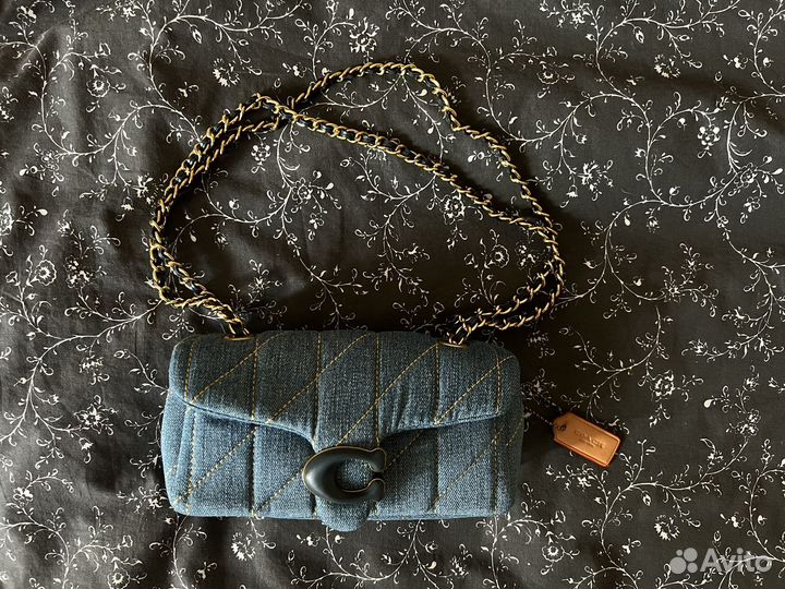 Сумка Coach Tabby 20 denim оригинал